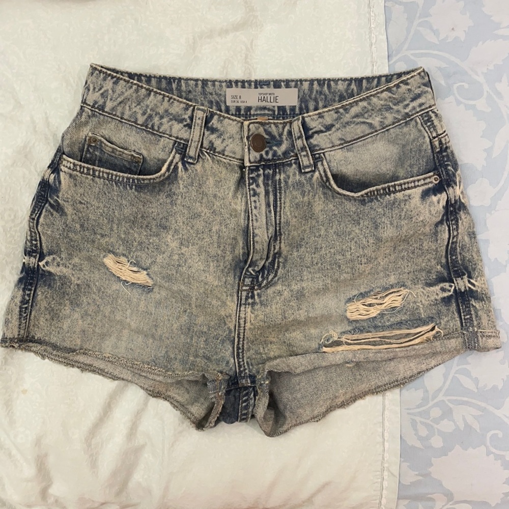 Topshop Moto Hallie shorts